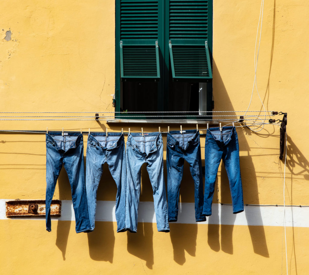 Your jeans can clean the air